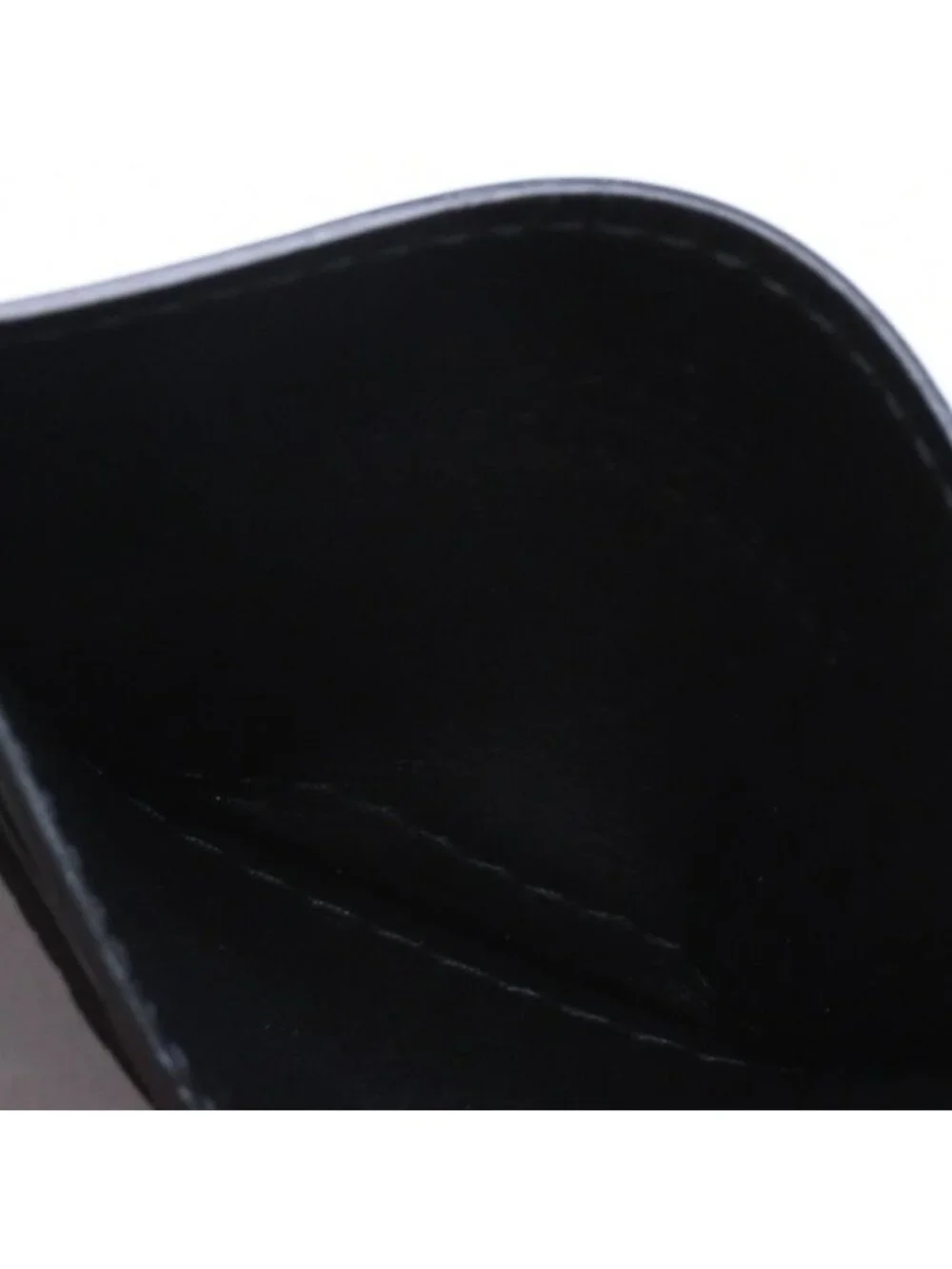 Gucci Card Case Business GG Embossed Leather Black